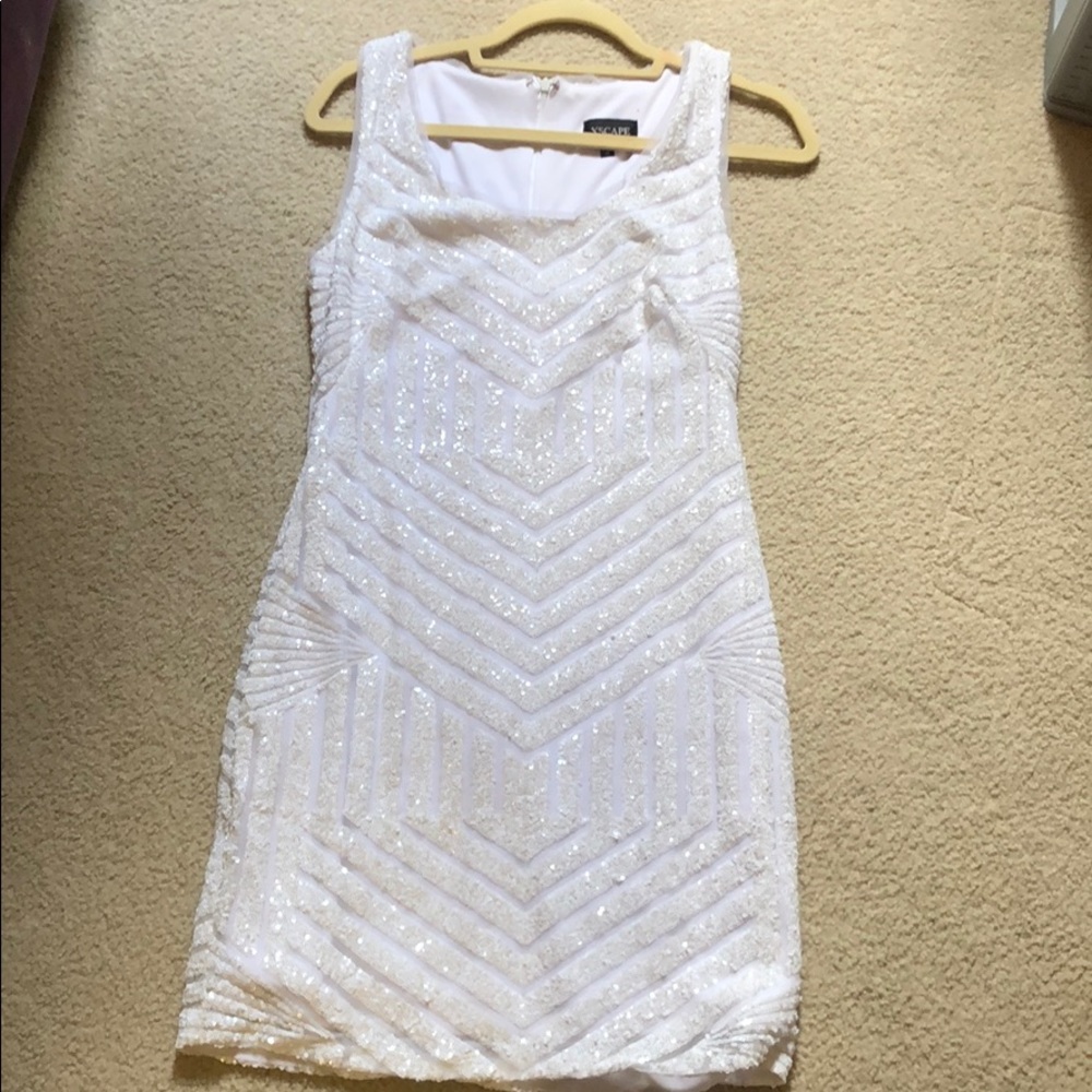 Xscape sequin dress